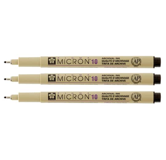 Pigma® Micron™ Black Pen Set